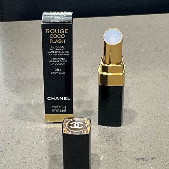 CHANEL Other - CHANEL Rouge Coco Flash Lipstick in Baby Blue #284, New/Unusef